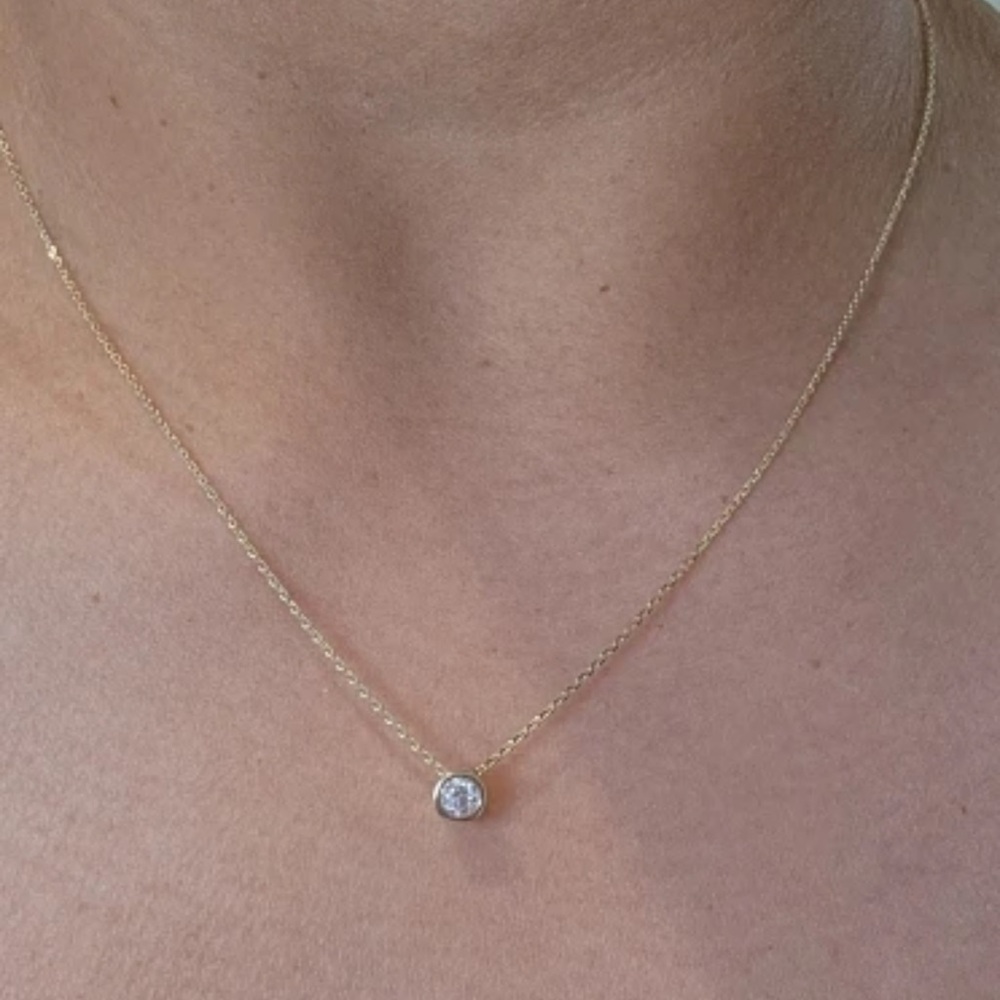 Real Lab Diamond Necklace - Picture 5 of 9